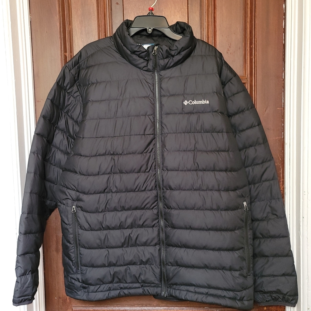 Columbia Men's Black Thermal Coil Jacket Size XXL